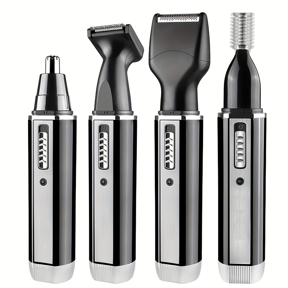 4 in 1 Men'S Contouring Set Electric Shaver Nose Hair Trimmer Eyebrow Trimmer Temples Trimmer USB Charging Multi-Function Set for The Face