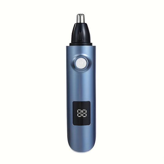 Nose hair trimmer non-invasive nose hair scavenger double-edged blade easy to clean eyebrow trimming tools, professional USB rechargeable nose hair trimmer eyebrow trim body beauty kit, long battery life, short charging time, easy to carry