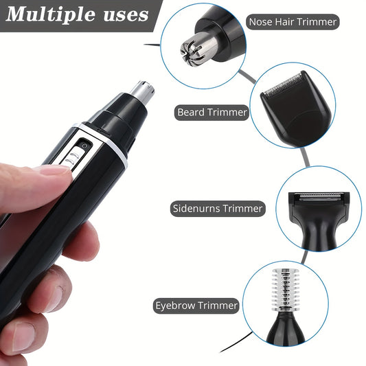 4 in 1 Men'S Contouring Set Electric Shaver Nose Hair Trimmer Eyebrow Trimmer Temples Trimmer USB Charging Multi-Function Set for The Face